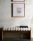White Boucle / White Oak