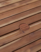 Teak / 86" Length | Seats 8
