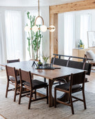 Walnut / 84" length | Seats 6