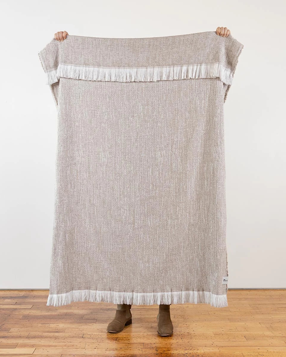 Flax / 50" x 74"
