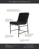 Black Leather / Black Leather Straps / White Oak