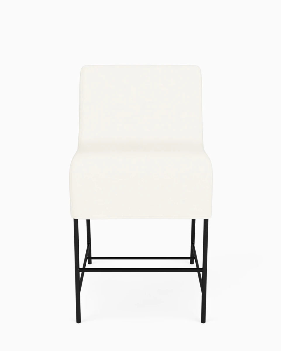 Ivory FIQA Woven / Vail Stool Cover