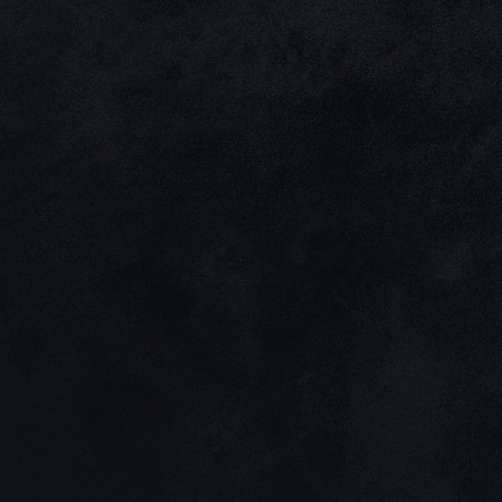Deep black velvet fabric with a soft, textured pile surface.
