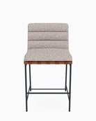 Stone Boucle / Heirloom Oak Straps / Walnut / Counter (24" Height)
