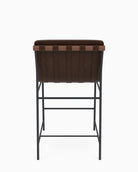 Maple Brown Leather / Maple Leather Straps / Walnut / Counter (24" Height)