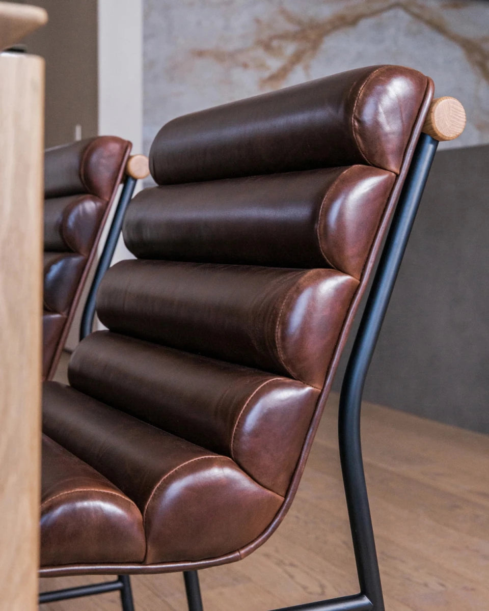 Maple Brown Leather / Maple Brown Leather Straps / White Oak
