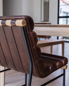 Maple Brown Leather / Maple Brown Leather Straps / White Oak