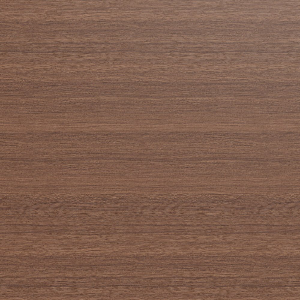 Close-up of walnut wood grain surface showing medium brown color and horizontal linear texture.