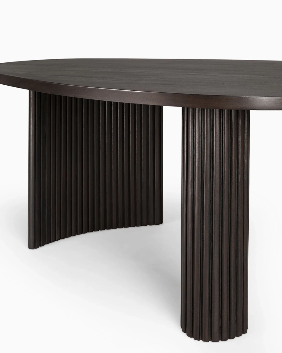 Dark Brown Mahogany / Large