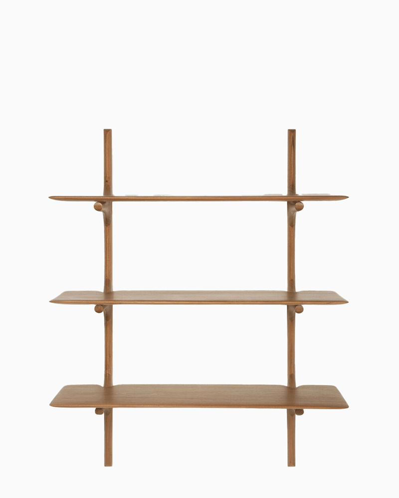 Mahogany / 3 Shelves