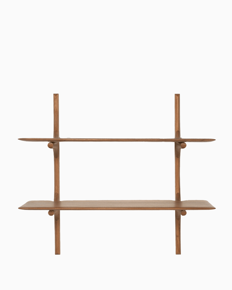 Mahogany / 2 Shelves