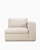 Eco Off White / End seater with L arm