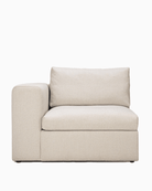 Eco Off White / End seater with R arm