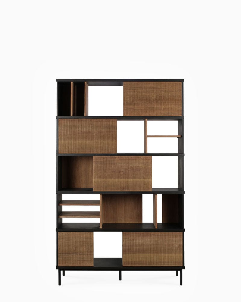 Teak / 5 Sliding Doors