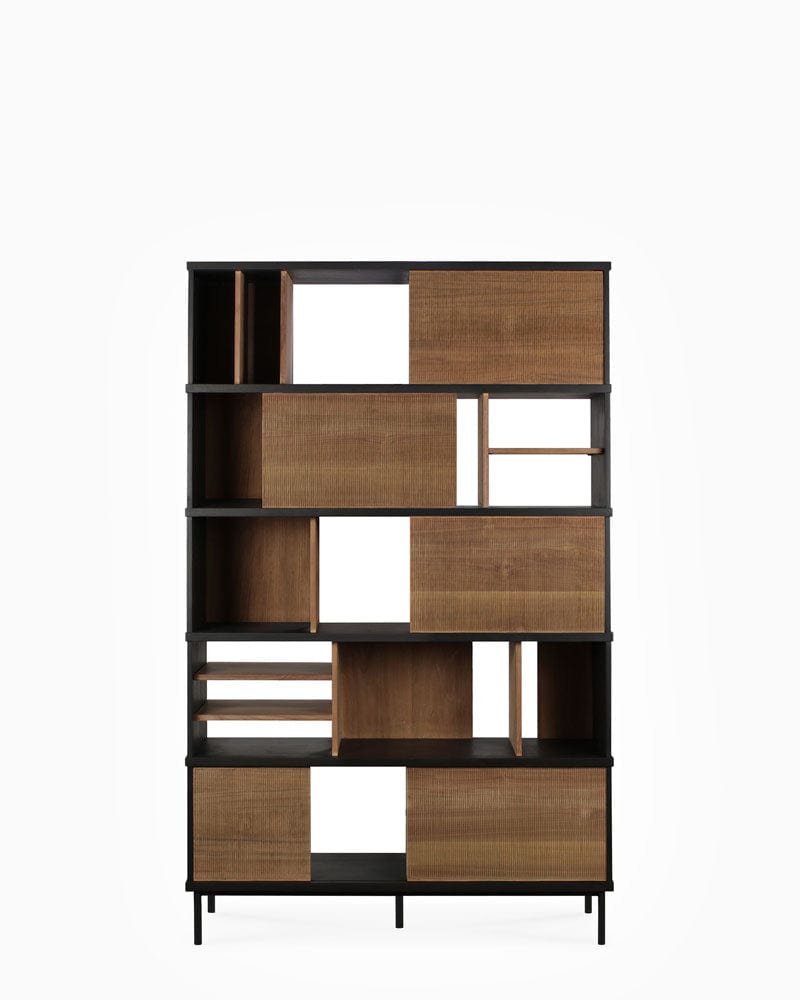Teak / 5 Sliding Doors