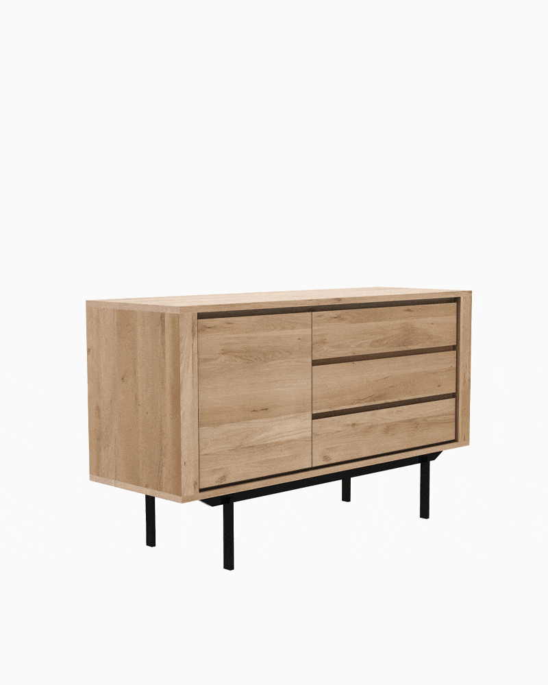 Natural Oak / One door (53")